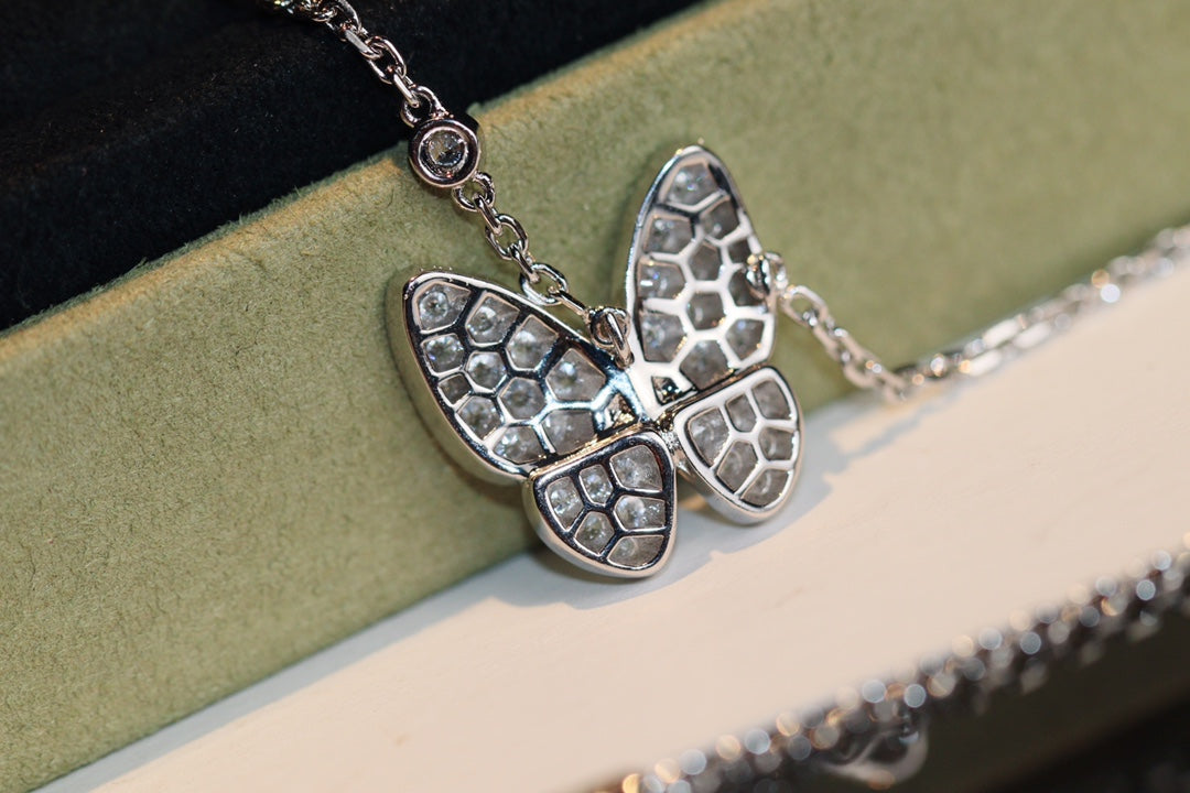 ¡®Moco¡¯BUTTERFLY DIAMOND NECKLACE