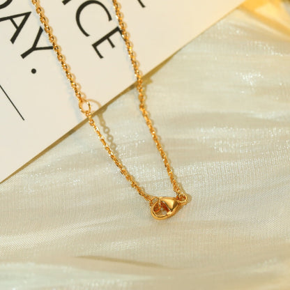 ¡®Moco¡¯VOLT SILVER DIAMOND PEDANT NECKLACE