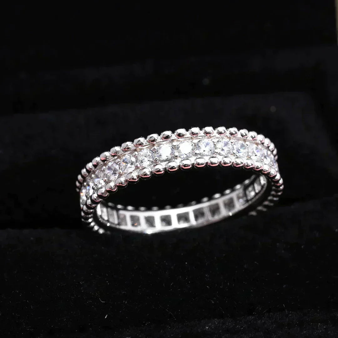 ¡®Moco¡¯PERLEE DIAMOND SILVER RING