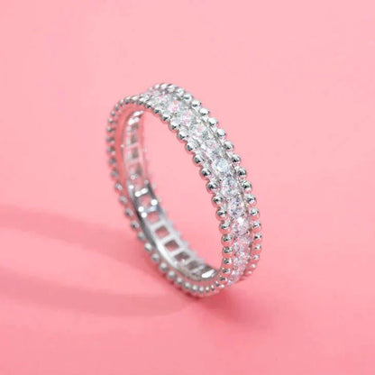¡®Moco¡¯PERLEE DIAMOND SILVER RING