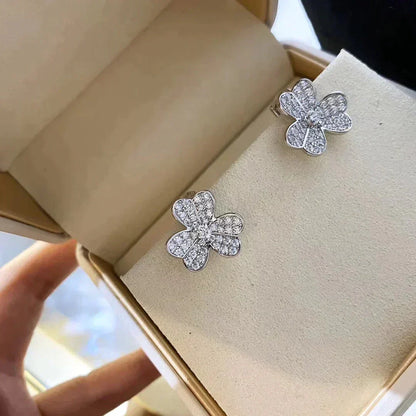 ¡®Moco¡¯CLOVER COMOS DIAMOND EARRINGS SILVER