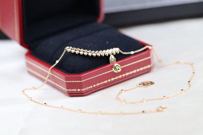 ¡®Moco¡¯CLASH PINK GOLD NECKLACE