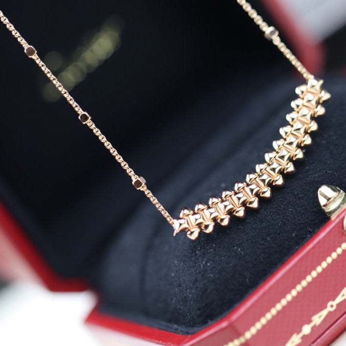 ¡®Moco¡¯CLASH PINK GOLD NECKLACE