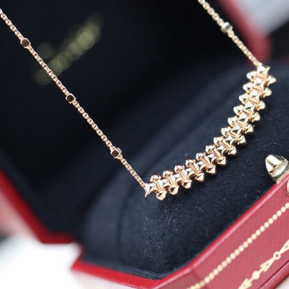 ¡®Moco¡¯CLASH PINK GOLD NECKLACE