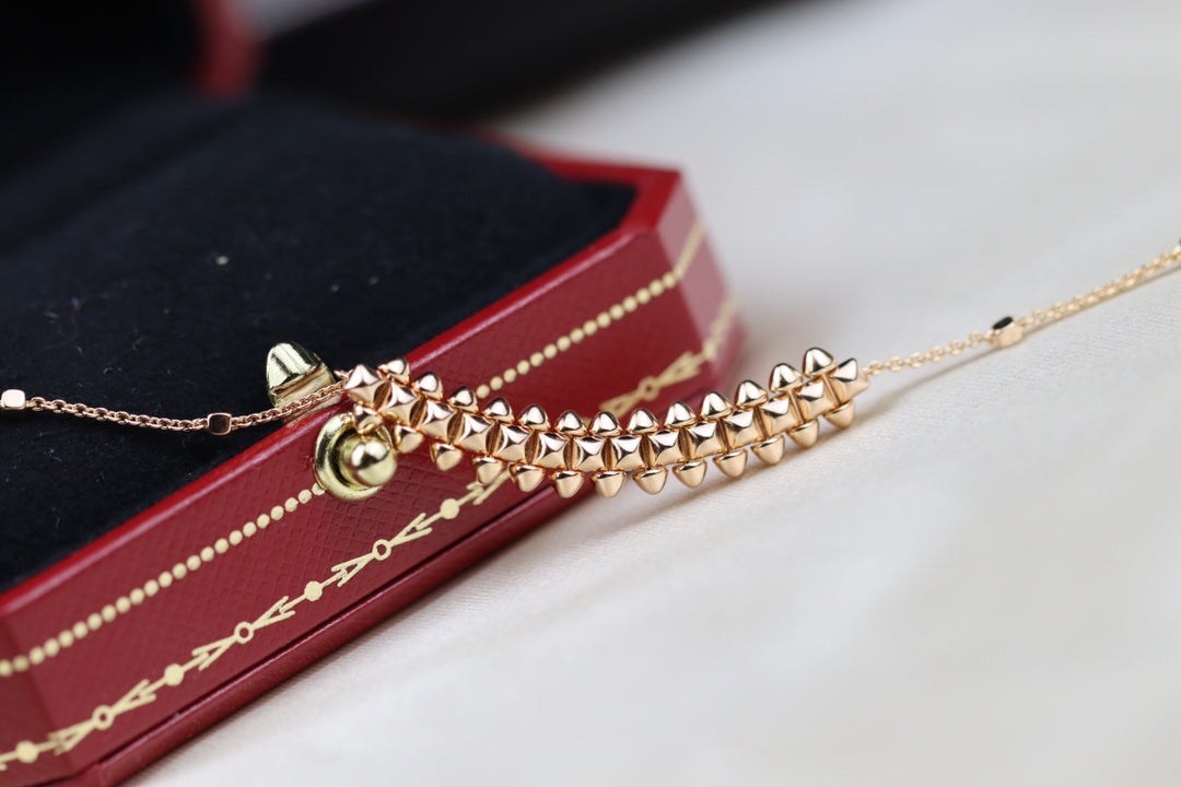 ¡®Moco¡¯CLASH PINK GOLD NECKLACE
