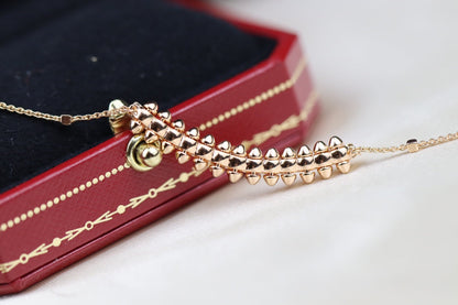 ¡®Moco¡¯CLASH PINK GOLD NECKLACE