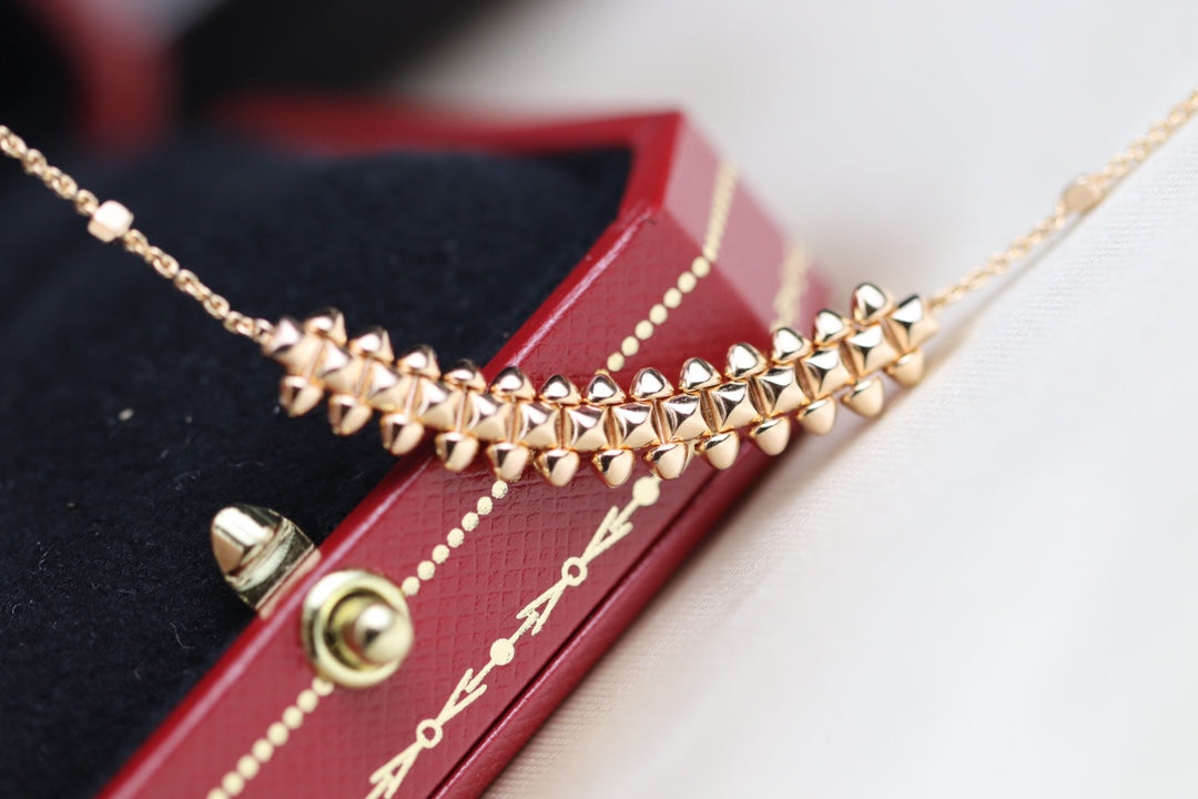 ¡®Moco¡¯CLASH PINK GOLD NECKLACE