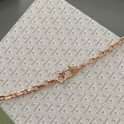 ¡®Moco¡¯LUCKY SPRING 15 MOTIFS ROSE GOLD NECKLACE