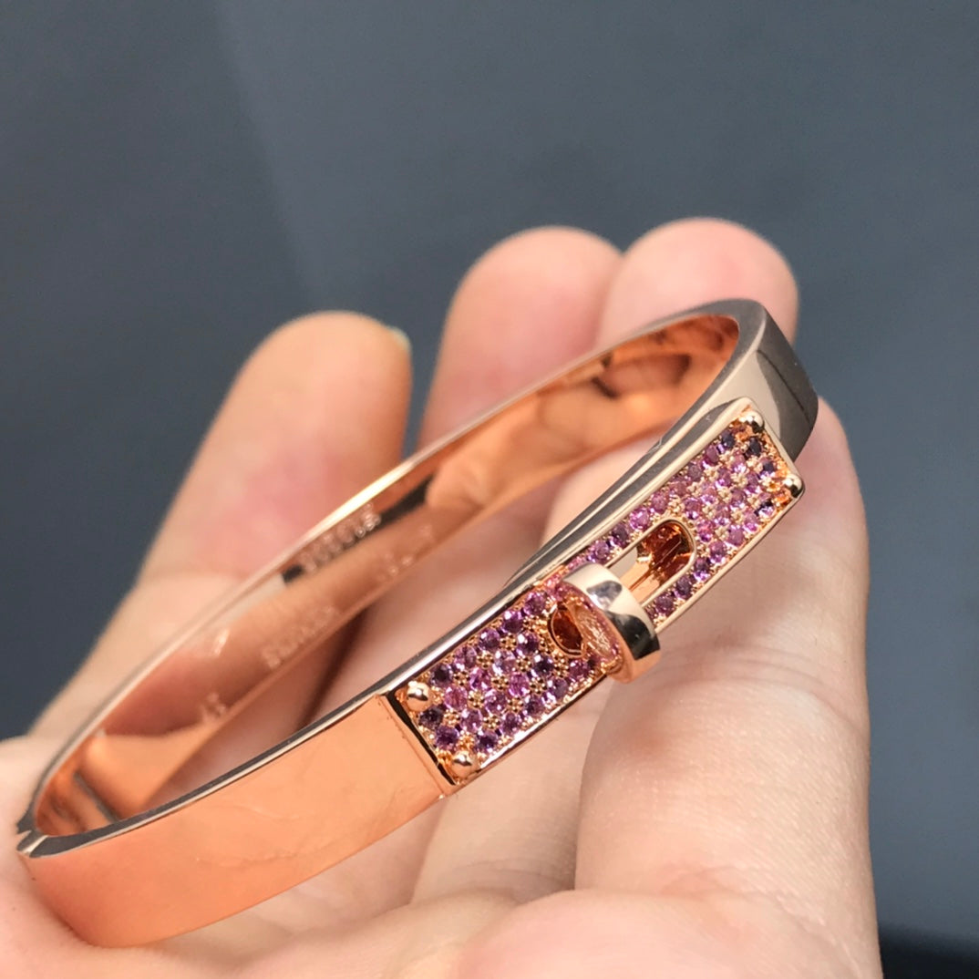 ¡®Moco¡¯KELLY BRACELET PINK DIAMOND