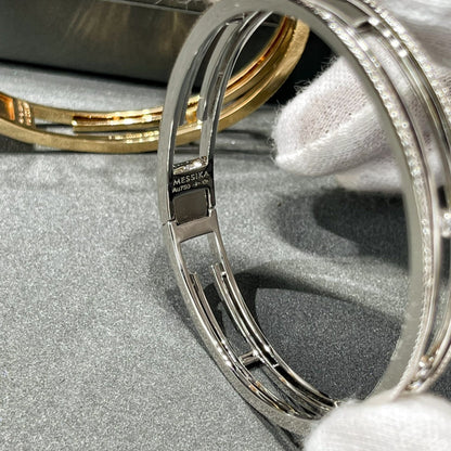 [ Moco ]MOVE 10TH PAVED DIAMOND BRACELET