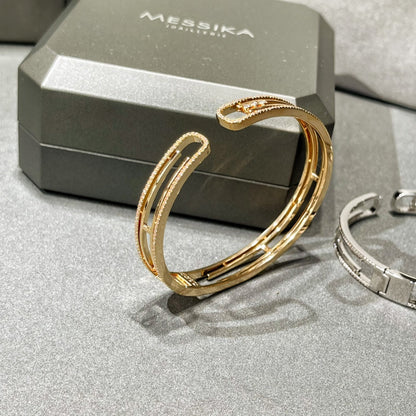 [ Moco ]MOVE 10TH PAVED DIAMOND BRACELET
