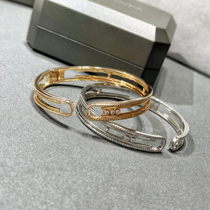 [ Moco ]MOVE 10TH PAVED DIAMOND BRACELET