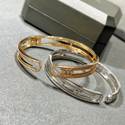 [ Moco ]MOVE 10TH PAVED DIAMOND BRACELET