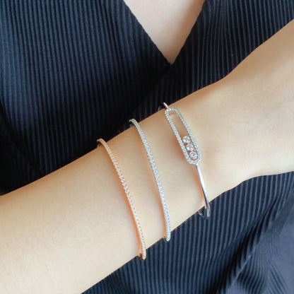 ¡®Moco¡¯MINI DIAMOND TENNIS BRACELET