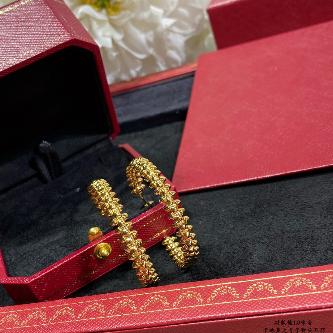 ¡®Moco¡¯CLASH LARGE HOOP EARRINGS
