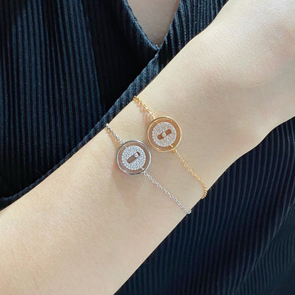 [ Moco ] Moco  MOVE DIAMOND PAVED BRACELET