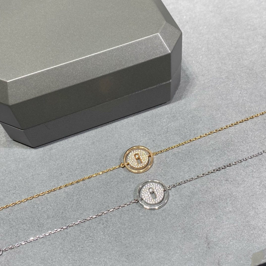 [ Moco ] Moco  MOVE DIAMOND PAVED BRACELET