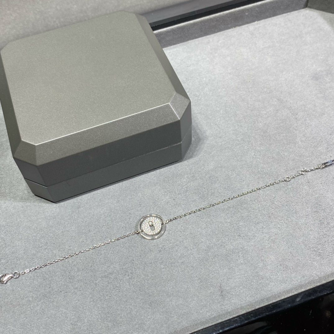 [ Moco ] Moco  MOVE DIAMOND PAVED BRACELET