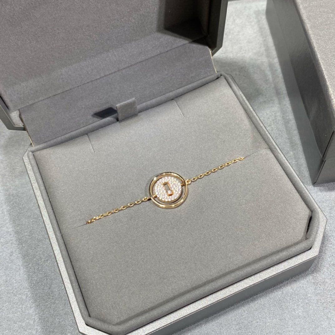 [ Moco ] Moco  MOVE DIAMOND PAVED BRACELET