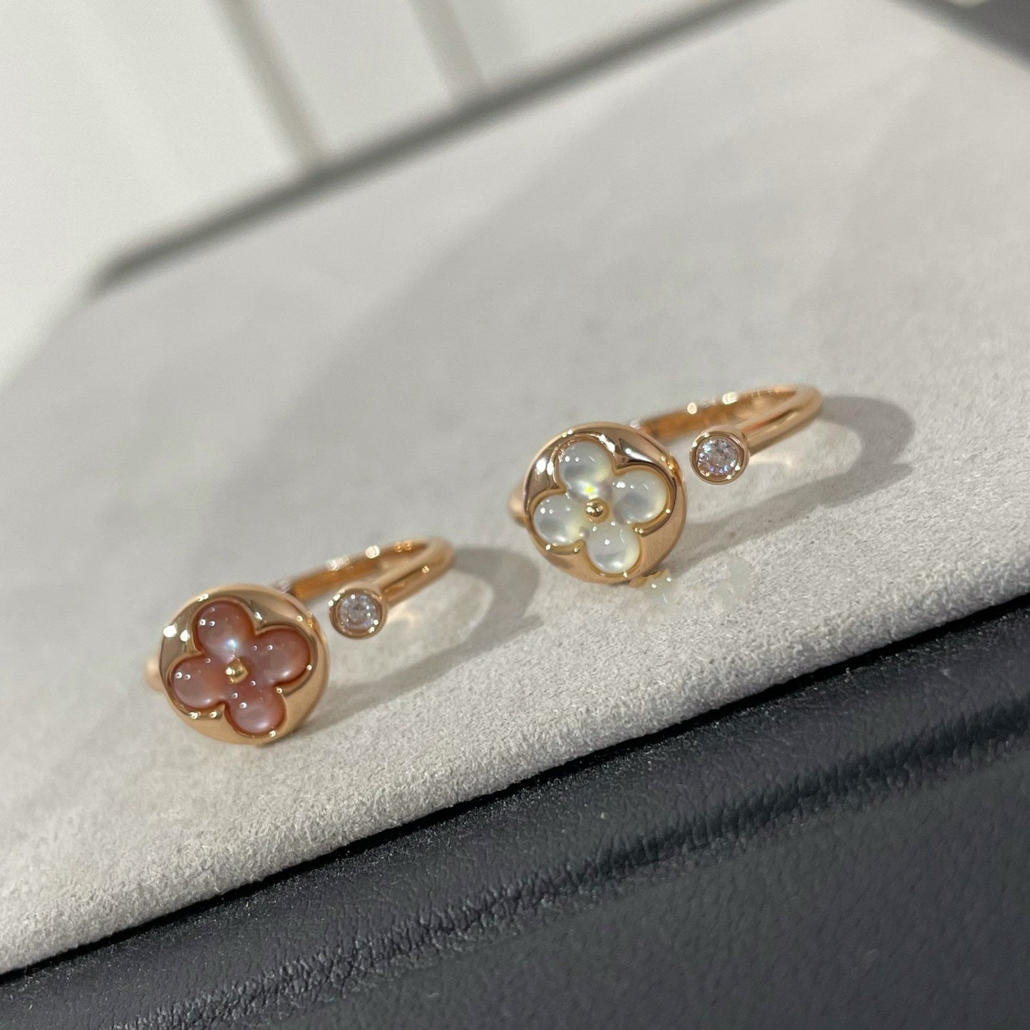 ¡®Moco¡¯SUN 1 DIAMOND PINK MOP RING