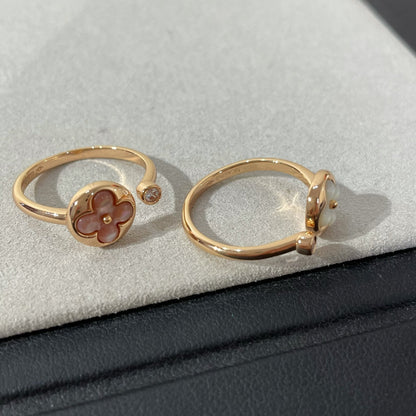 ¡®Moco¡¯SUN 1 DIAMOND PINK MOP RING