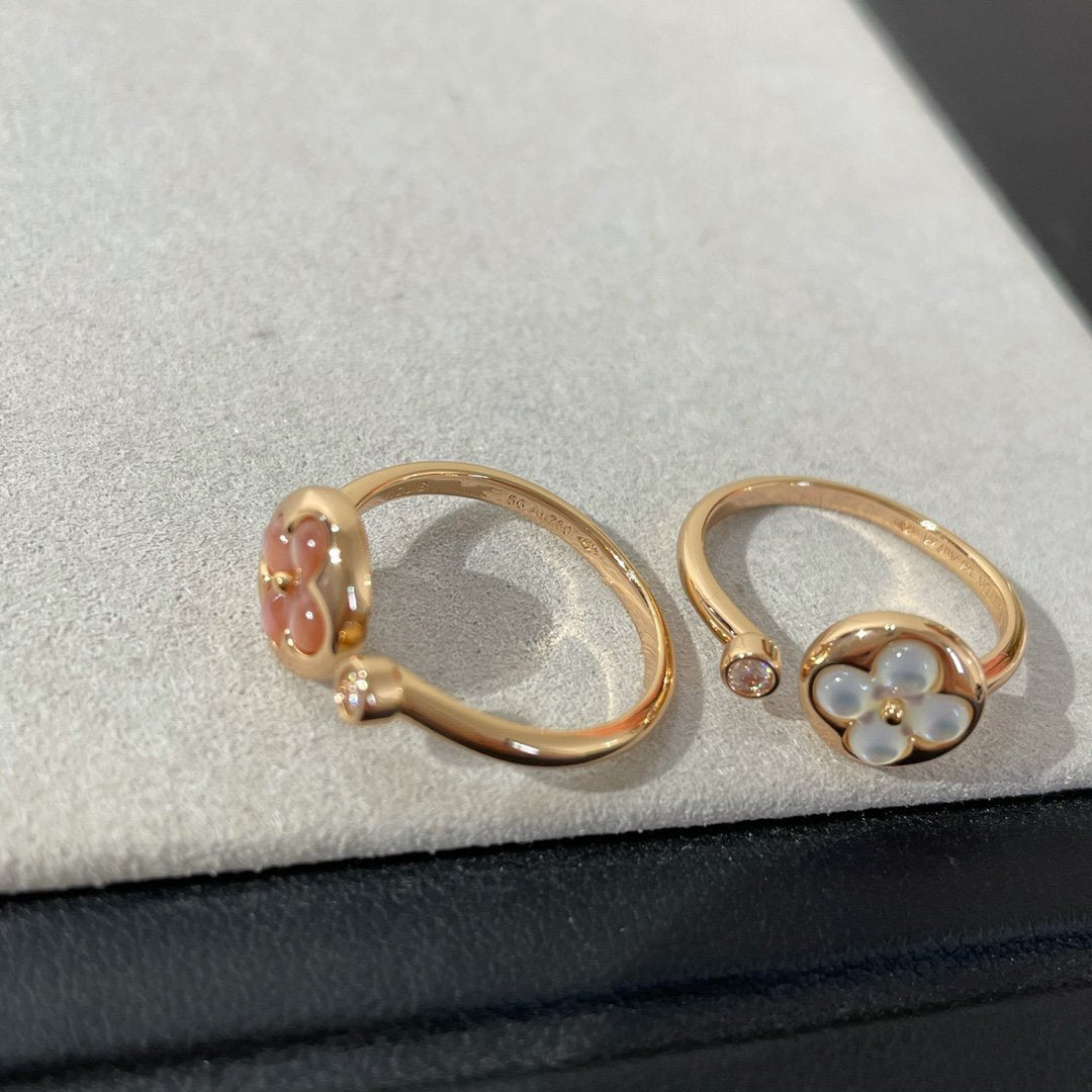 ¡®Moco¡¯SUN 1 DIAMOND PINK MOP RING