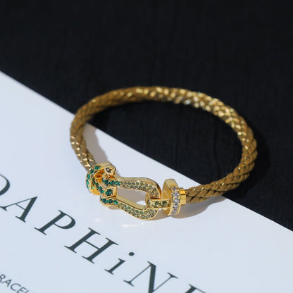 ¡®Moco¡¯FORCE 10 GOLD GREEN DIAMOND PAVED