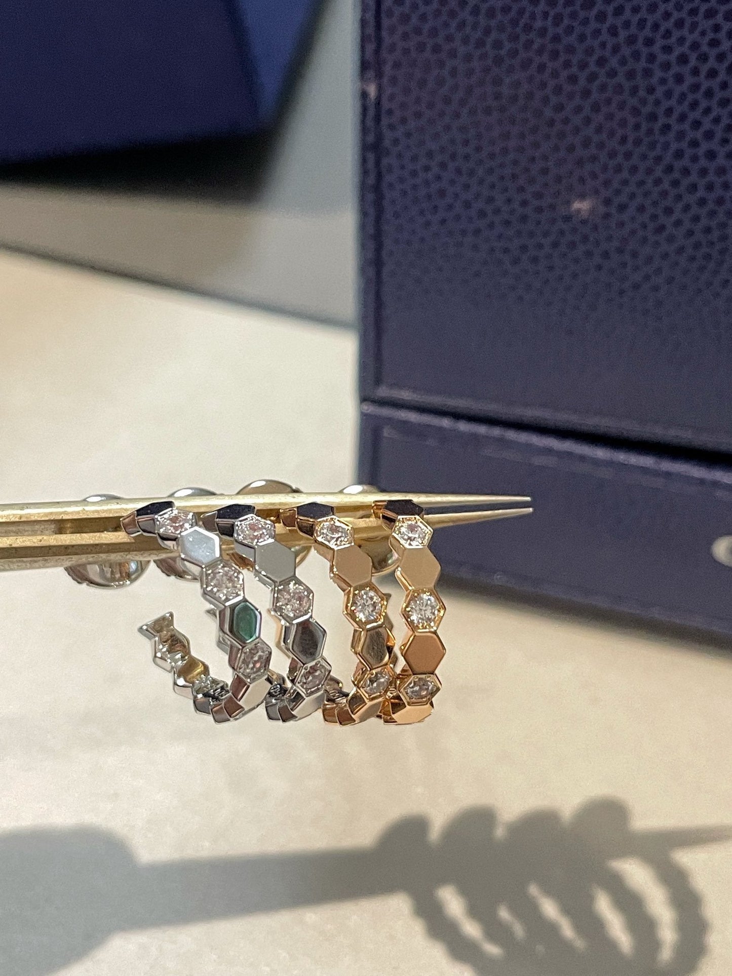 ¡®Moco¡¯BEE LOVE Earrings GOLD DIAMOND