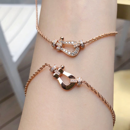 ¡®Moco¡¯FORCE 10 PINK GOLD DIAMOND NECKLACE