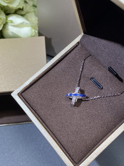 ¡®Moco¡¯LIENS DIAMOND SILVER NECKLACE