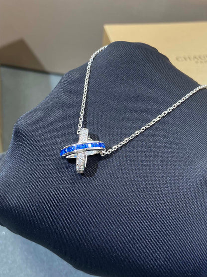 ¡®Moco¡¯LIENS DIAMOND SILVER NECKLACE
