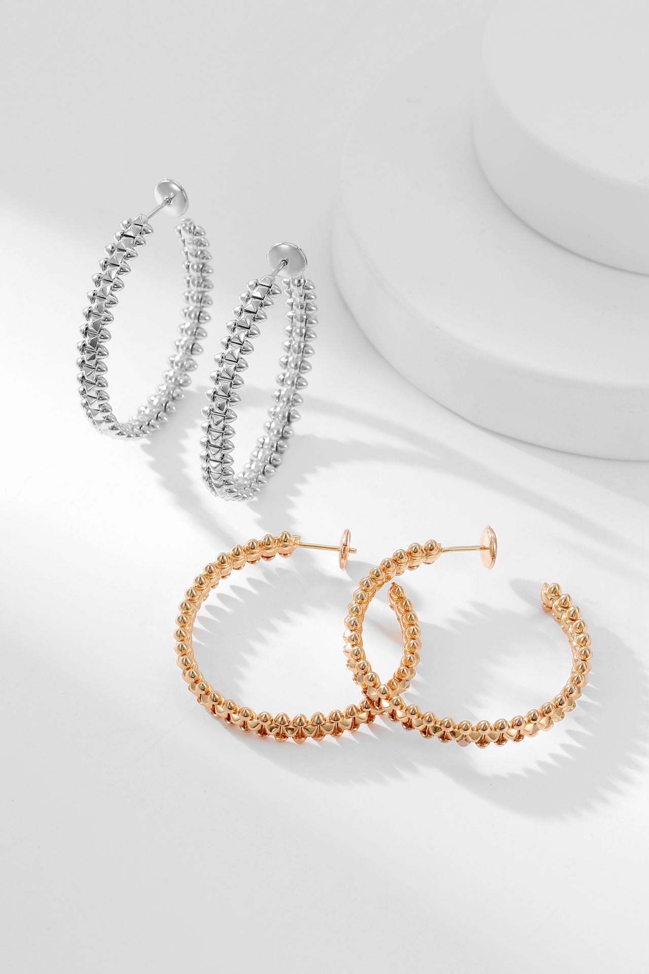 ¡®Moco¡¯CLASH HOOP EARRINGS