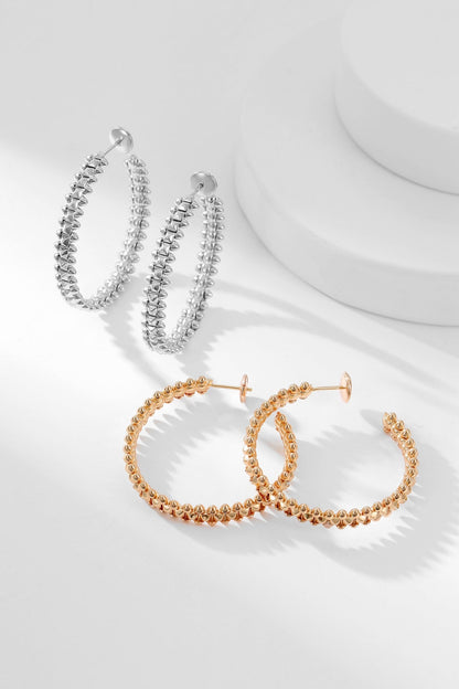 ¡®Moco¡¯CLASH HOOP EARRINGS