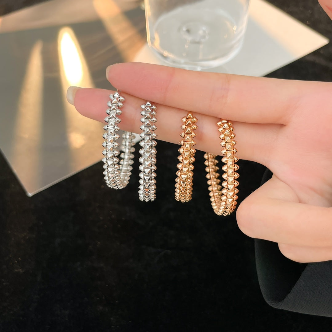 ¡®Moco¡¯CLASH HOOP EARRINGS