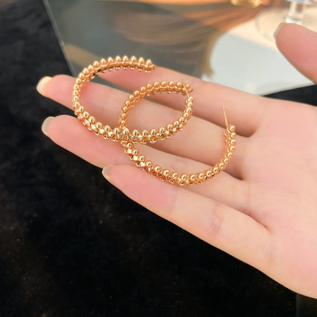 ¡®Moco¡¯CLASH HOOP EARRINGS