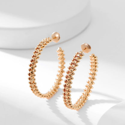 ¡®Moco¡¯CLASH HOOP EARRINGS