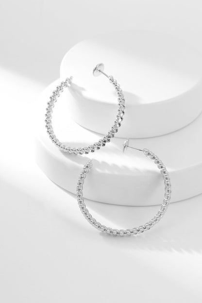 ¡®Moco¡¯CLASH HOOP EARRINGS