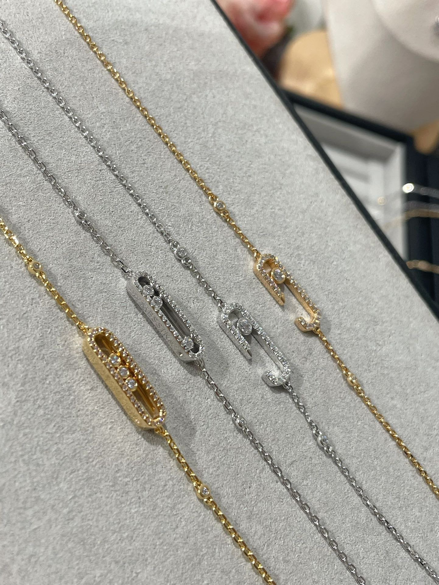 [ Moco ]BABY MOVE DIAMOND BRACELET