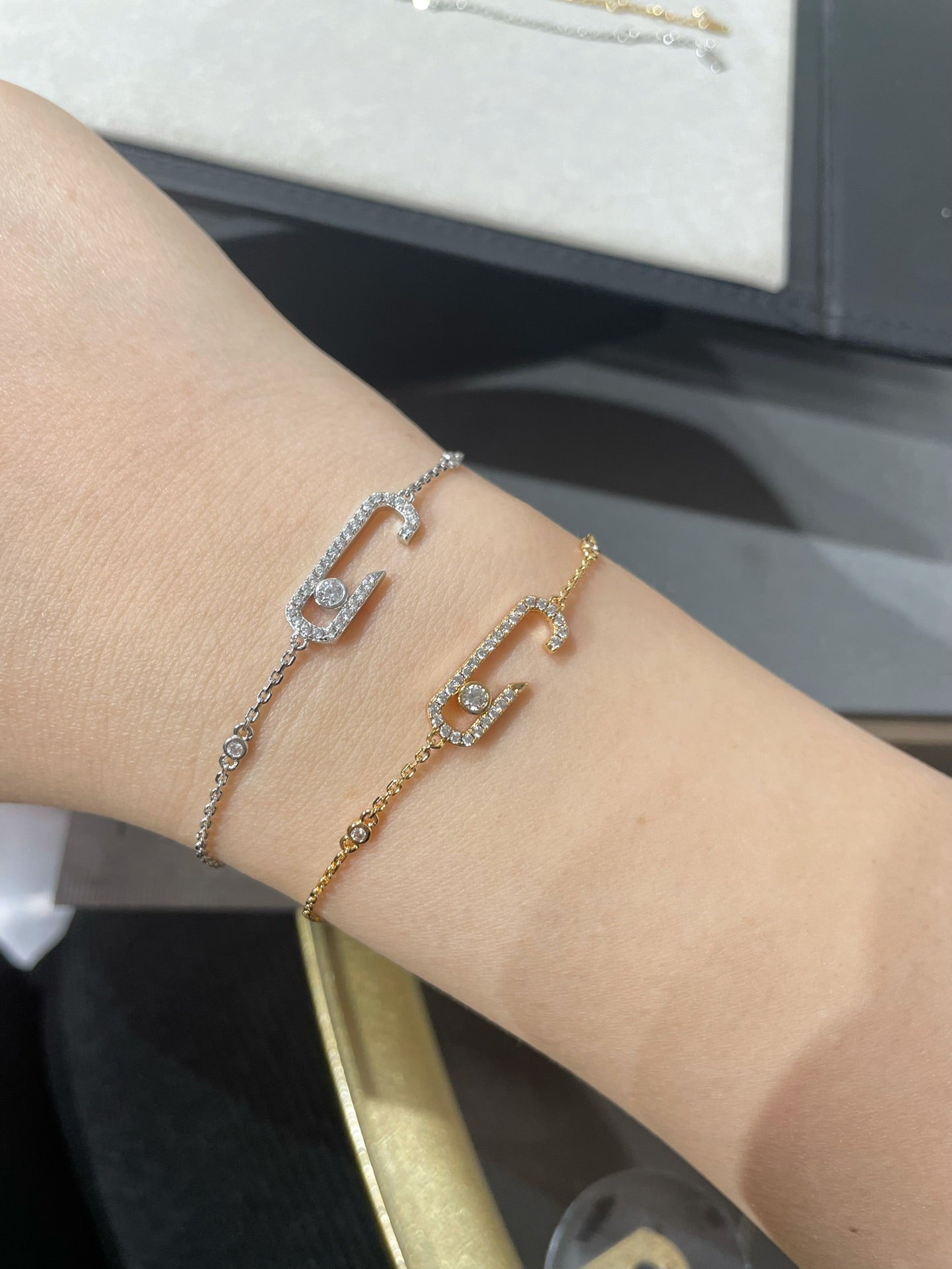 [ Moco ]BABY MOVE DIAMOND BRACELET