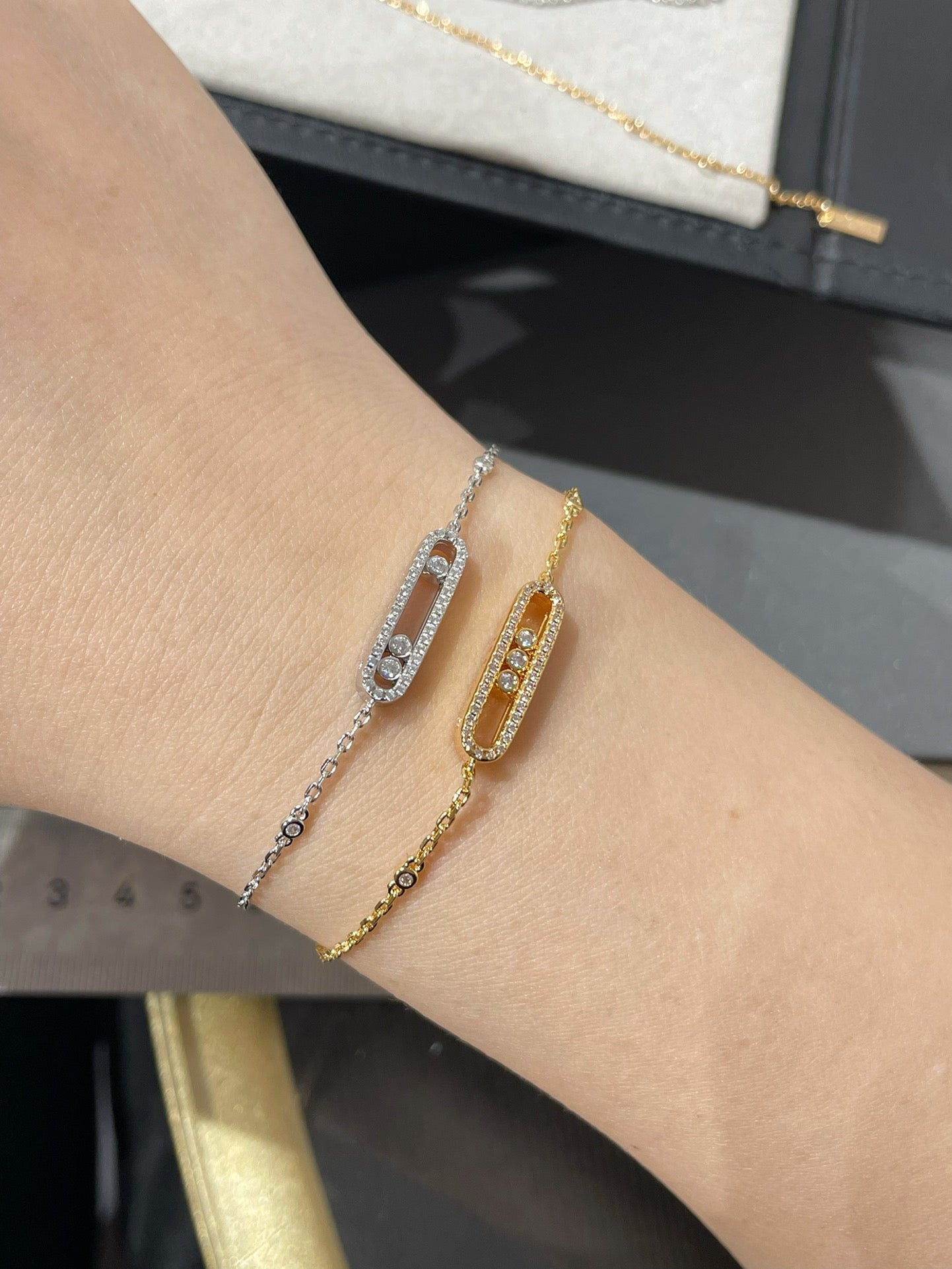 [ Moco ]BABY MOVE DIAMOND BRACELET