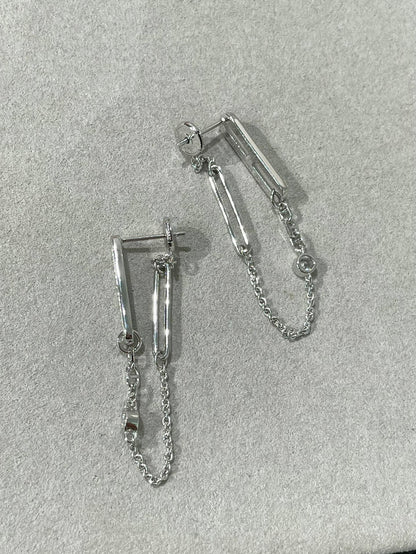 ¡®Moco¡¯CHAINE CHAOS DIAMOND DROP EARRINGS