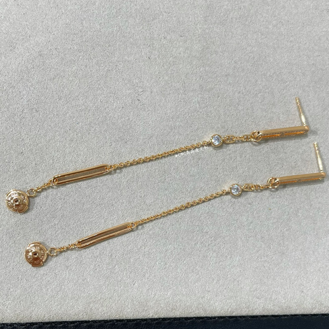 ¡®Moco¡¯CHAINE CHAOS DIAMOND DROP EARRINGS