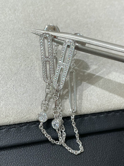 ¡®Moco¡¯CHAINE CHAOS DIAMOND DROP EARRINGS