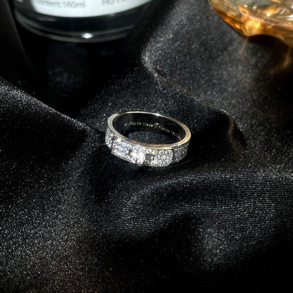 ¡®Moco¡¯KELLY SILVER DIAMOND RING