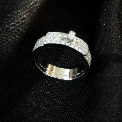 ¡®Moco¡¯KELLY SILVER DIAMOND RING