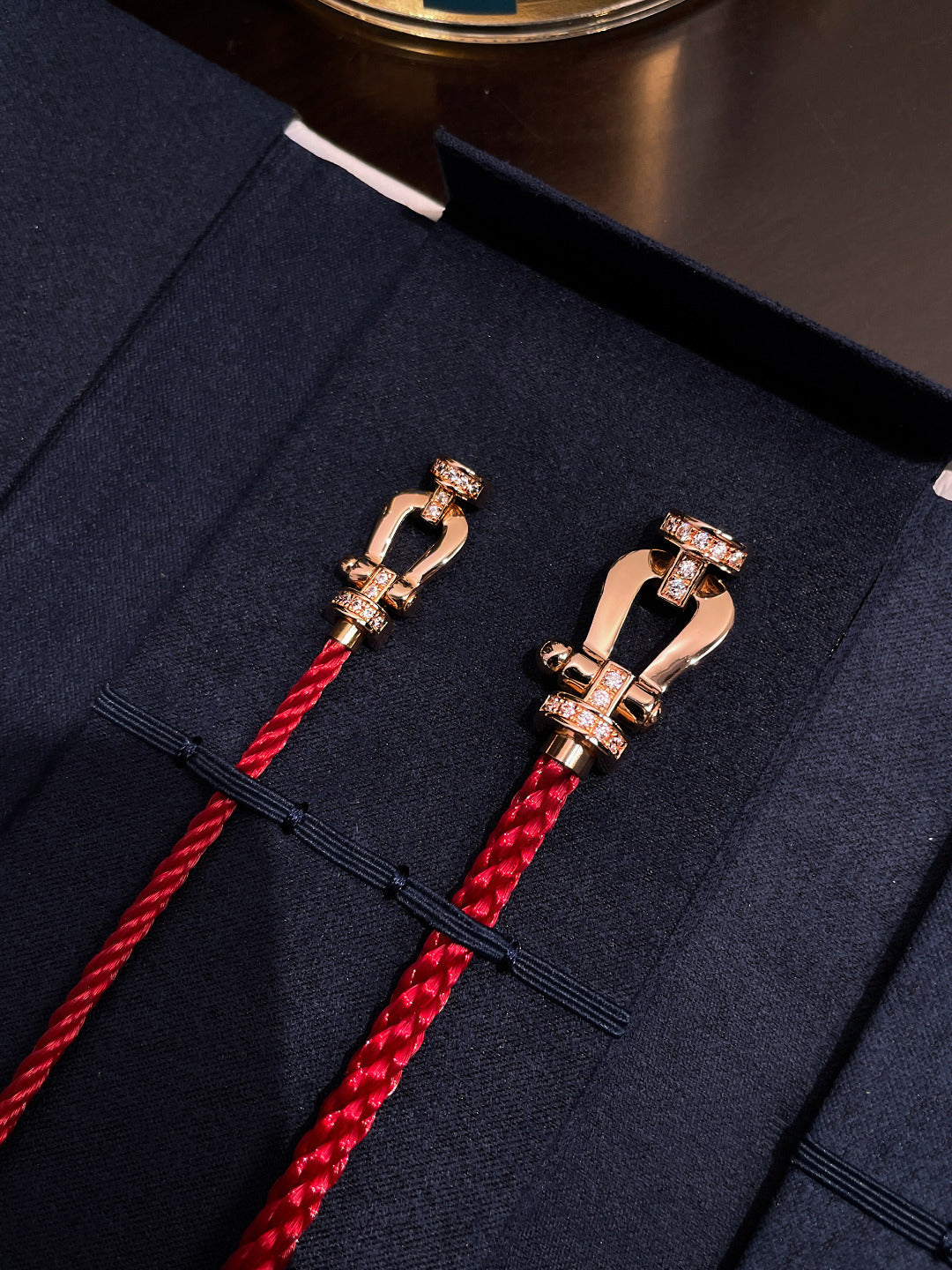 ¡®Moco¡¯FORCE 10 HALF DIAMOND PINK GOLD RED CORDERI LARGE AND MEDIUM MODEL