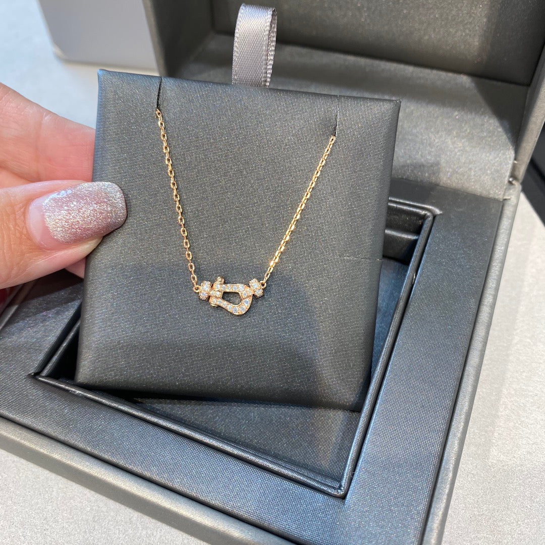 ¡®Moco¡¯FORCE 10 DIAMOND PINK GOLD NECKLACE MINI MODEL