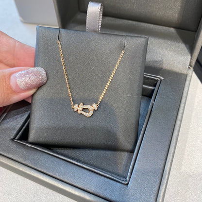 ¡®Moco¡¯FORCE 10 DIAMOND PINK GOLD NECKLACE MINI MODEL