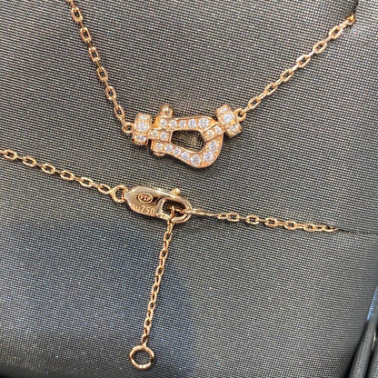 ¡®Moco¡¯FORCE 10 DIAMOND PINK GOLD NECKLACE MINI MODEL