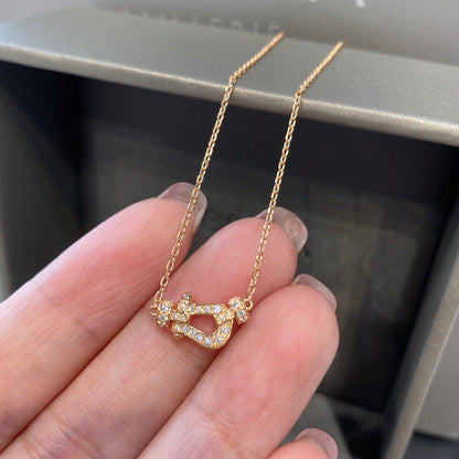 ¡®Moco¡¯FORCE 10 DIAMOND PINK GOLD NECKLACE MINI MODEL